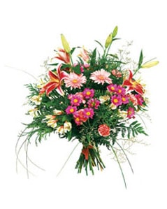 Ankara  ostim çiçek siparişi firma ürünümüz karışık gerbera kır mevsim çiçek buketi