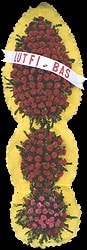 Ankara  çiçekçilik çift katlı düğün nikah açılış çiçekleri Ankara çiçek firmamızdan