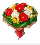 Ankara  çiçekçi den 1 demet karışık buket Ankara hediye sevgilime hediye çiçek