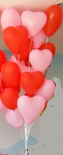 kk kalp balonlar Kalp Balon sevenlere ve sevilenlere zel